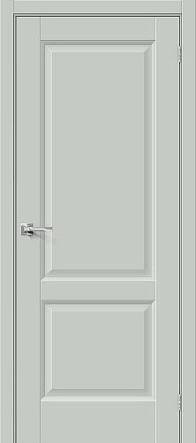 Глухая межкомнатная дверь эмалит Неоклассик-32 в цвете Grey Matt