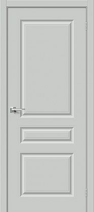 Глухая межкомнатная дверь окрашенная эмалью Скинни-14 в цвете Grace