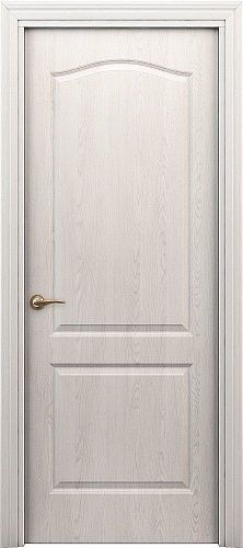 Глухая межкомнатная дверь ламинированная Классик ПГ в цвете Дуб Паллада