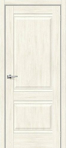 Глухая межкомнатная дверь экошпон Прима-2 в цвете Nordic Oak